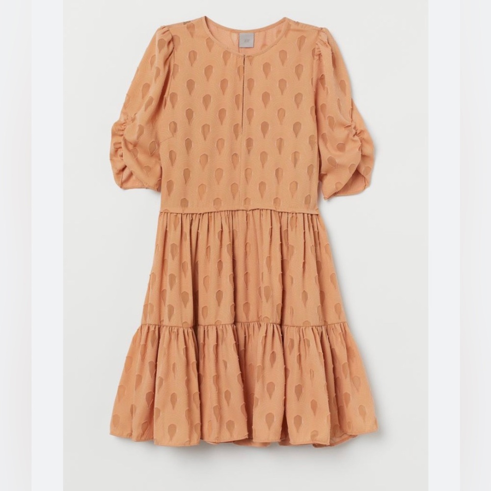 H&M Puff Sleeve Mini Dress